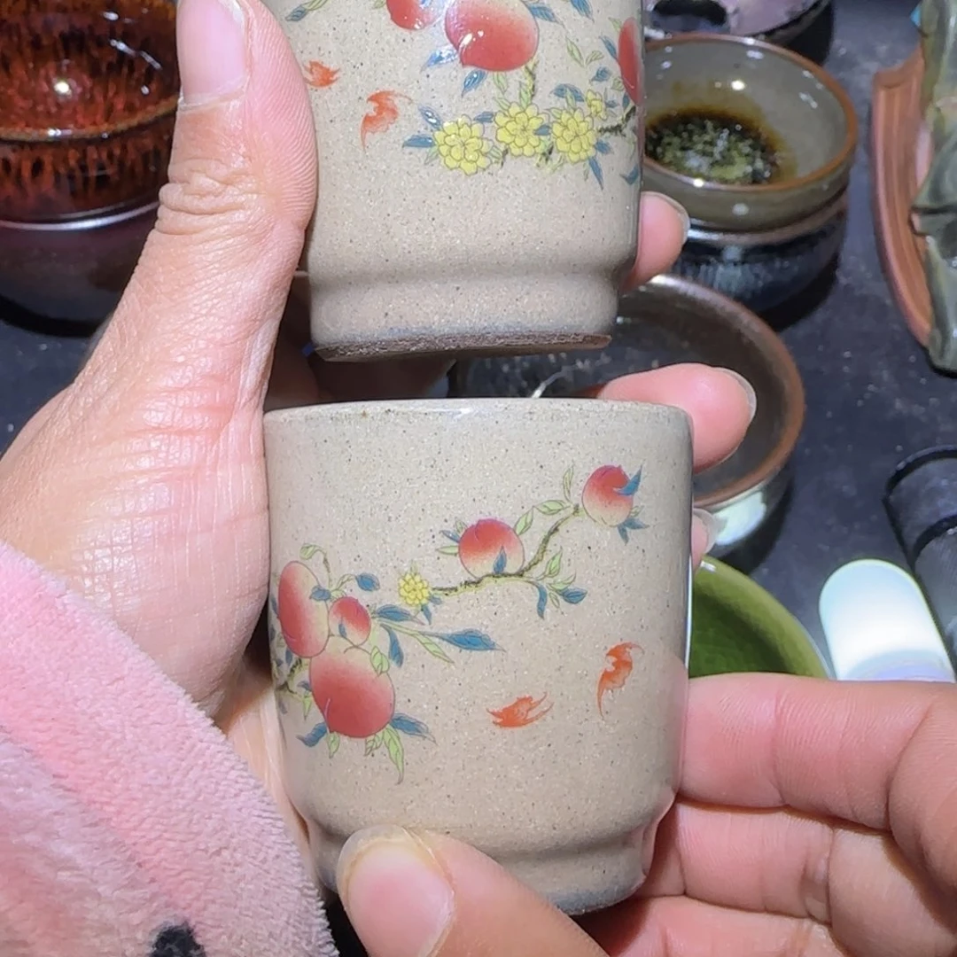 茶盏福建盏茶器两只手握5口径