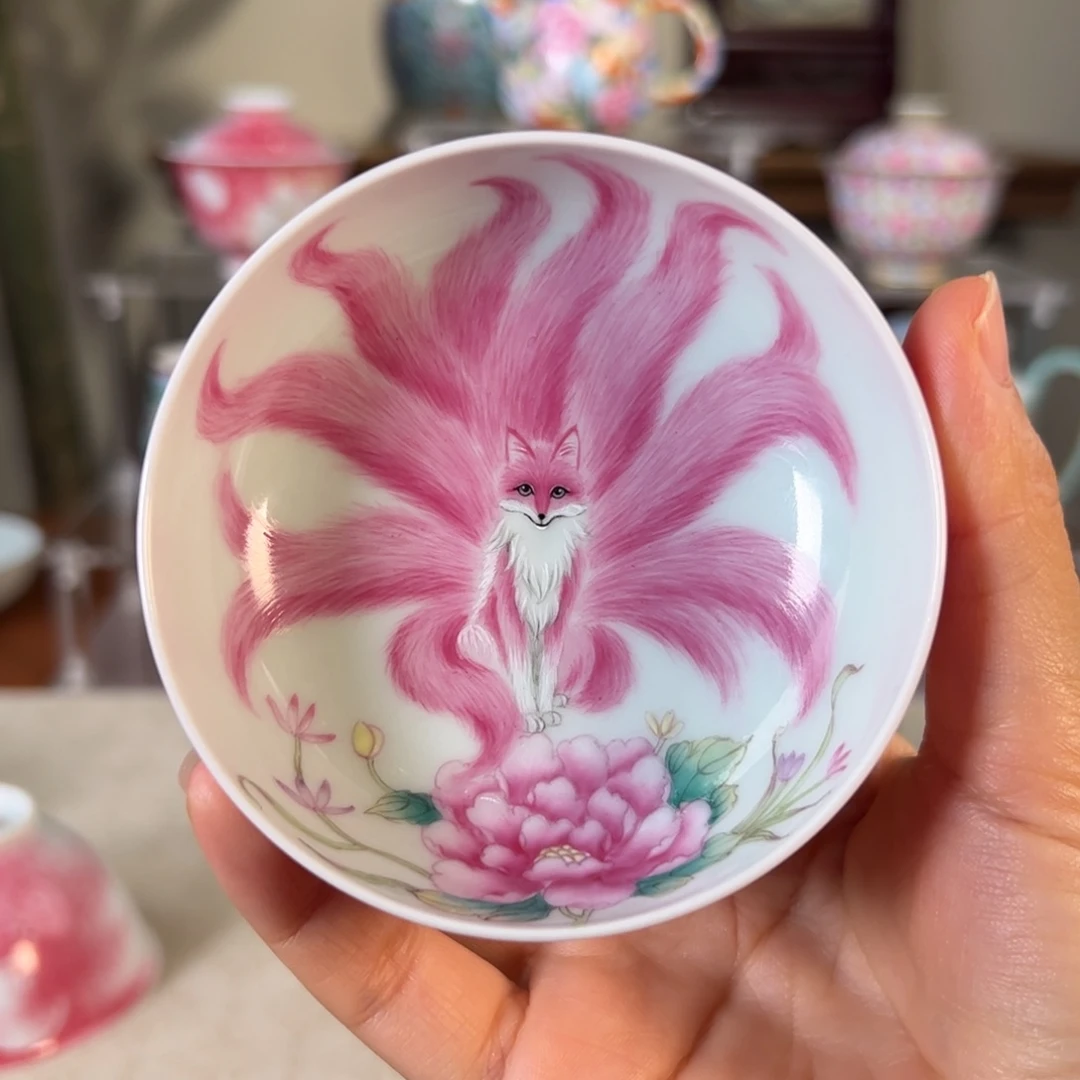 纯手工手绘 高端茶器
