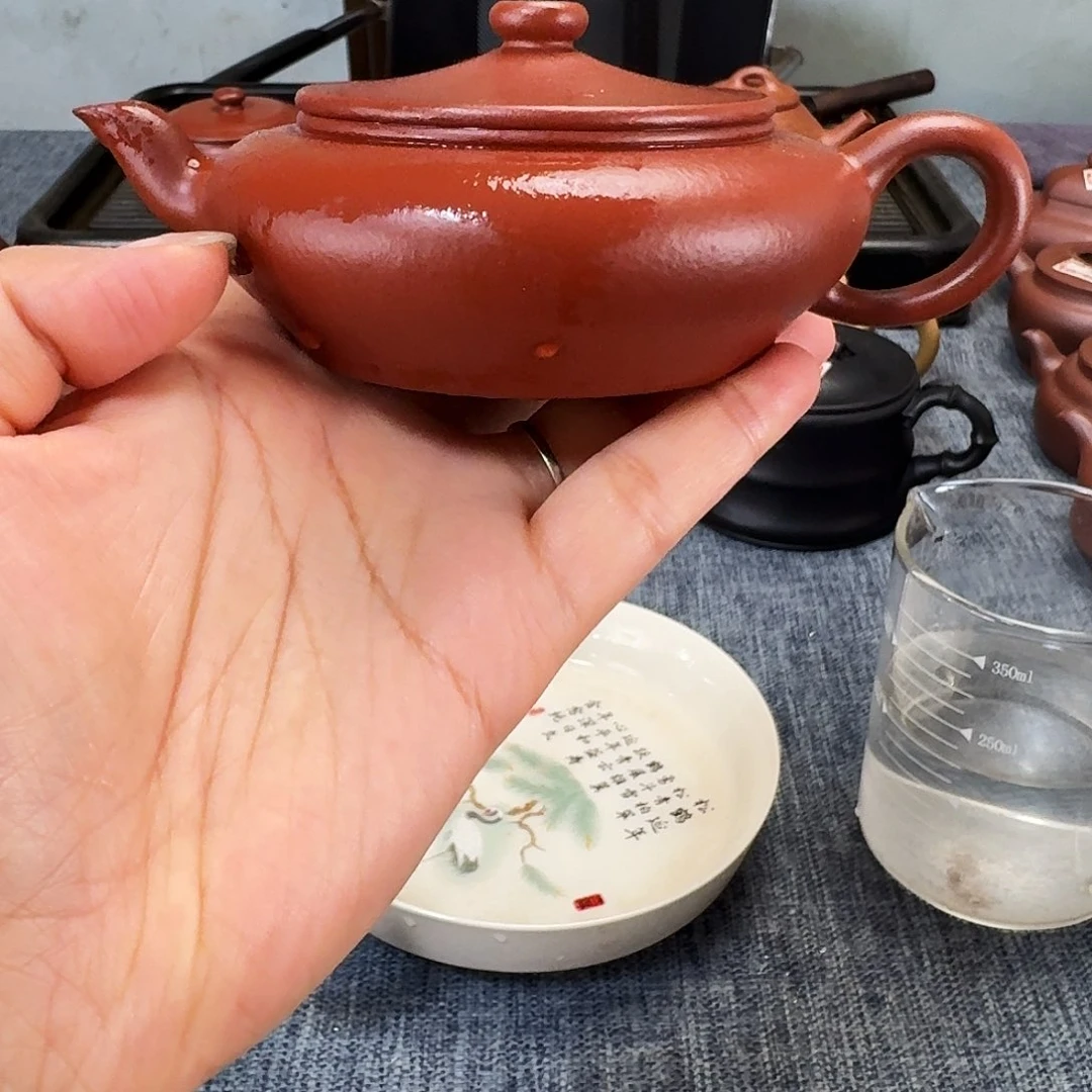 茶壶紫砂全手工紫砂壶笠帽
