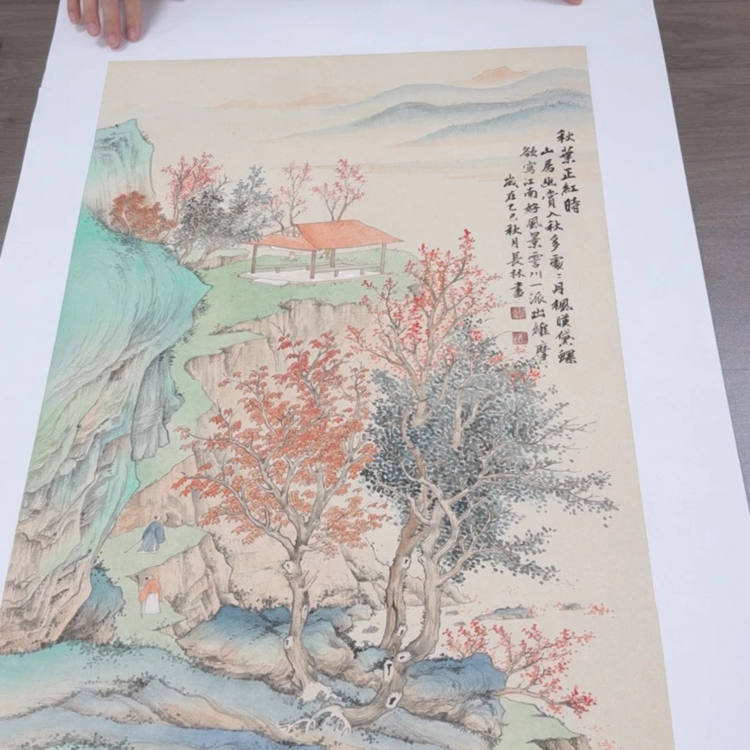 国画国风手绘国画
