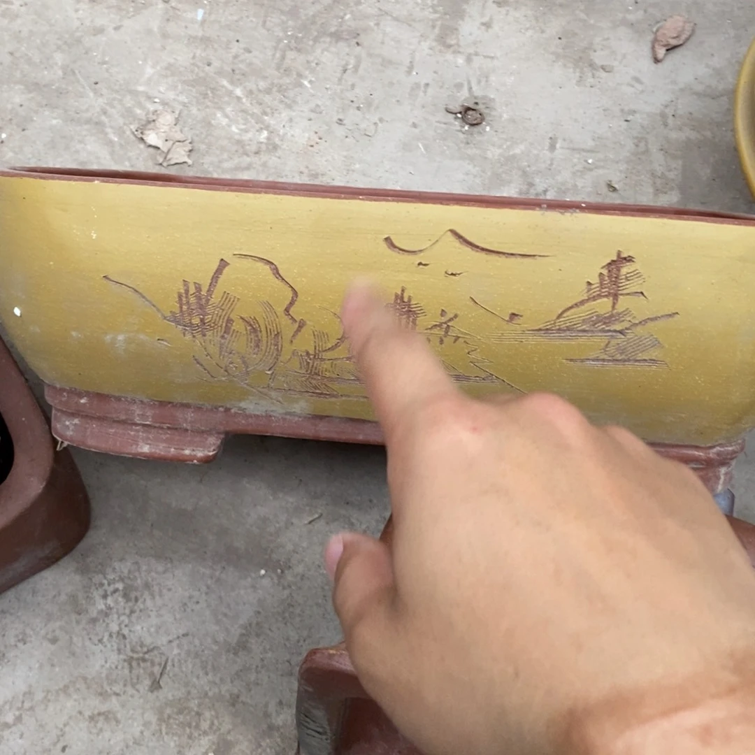 紫砂花盆口径口径口径了了40 30 13