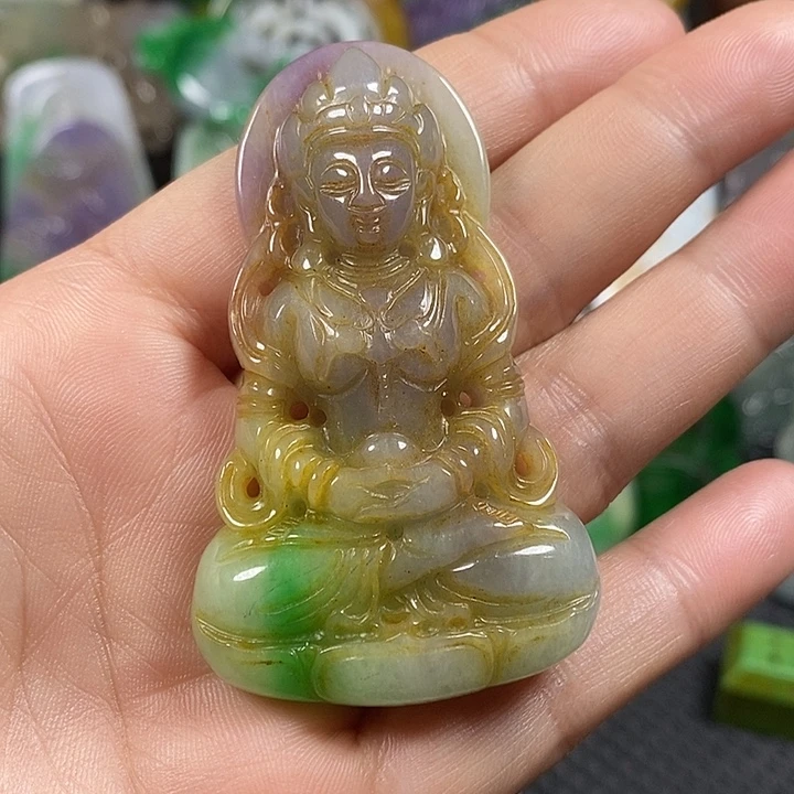 吊坠紫金钵盂菩提
