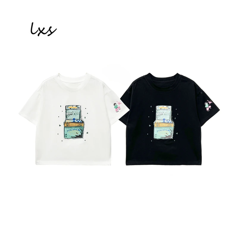 舅舅严选童装夏季男童卡通韩版百搭衣服时尚儿童儿童短袖C88996