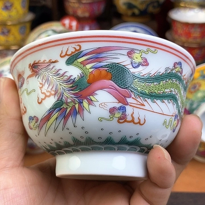 景德镇陶瓷藏式茶碗
