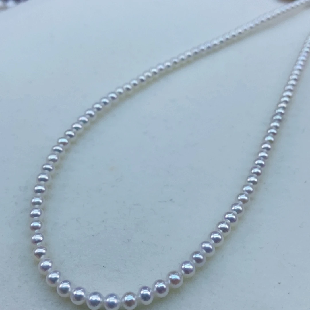 银S925镶嵌3/4极光捡漏淡水珍珠