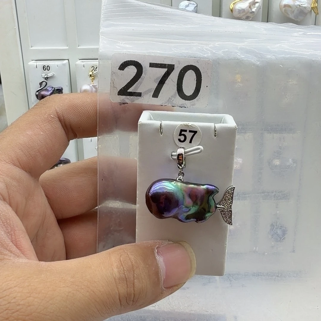 颈饰合金淡水珍珠