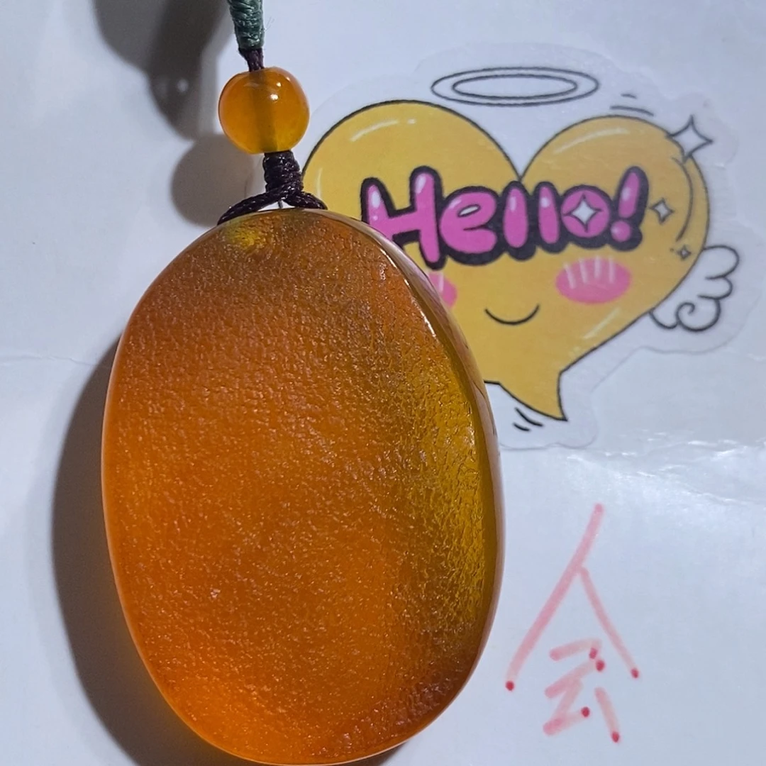 定制琥珀未镶嵌蜜蜡吊坠