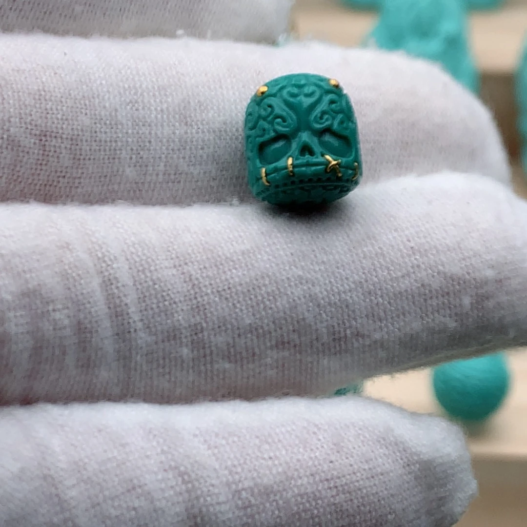 绿松石未镶嵌挂件李****6