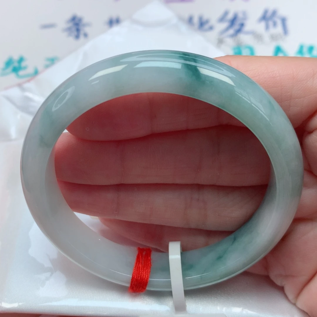 翡翠手镯未镶嵌55.9圈 飘花 福利放漏