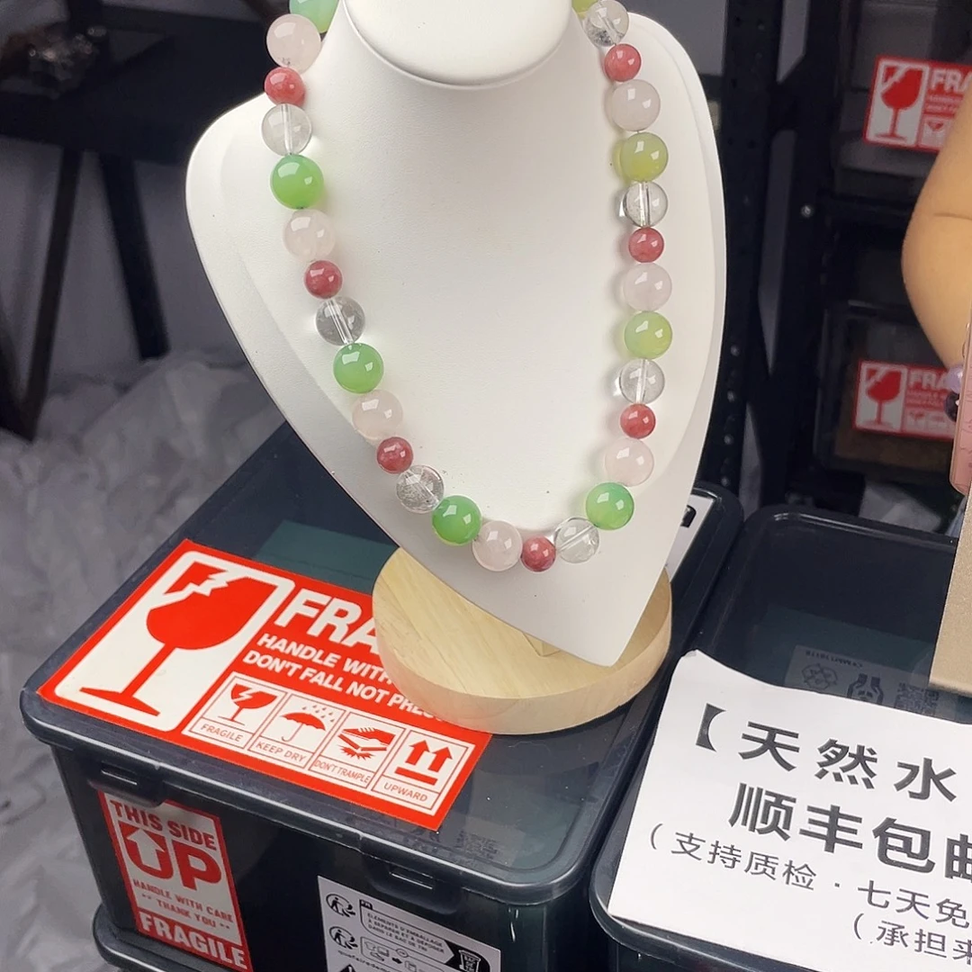 手串银S925镀金镶嵌水晶