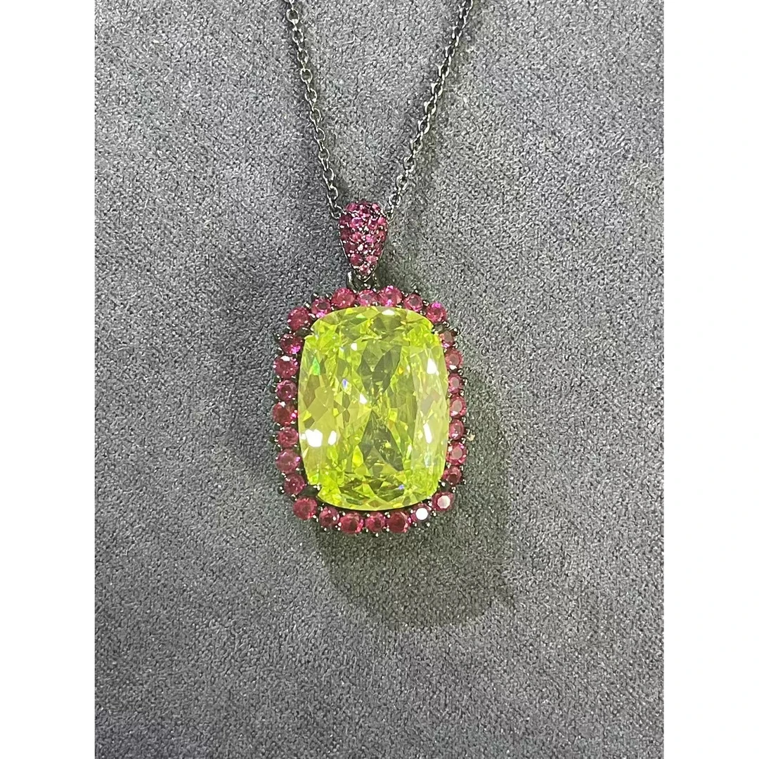 吊坠 福玺甄选黄圆吊坠6018