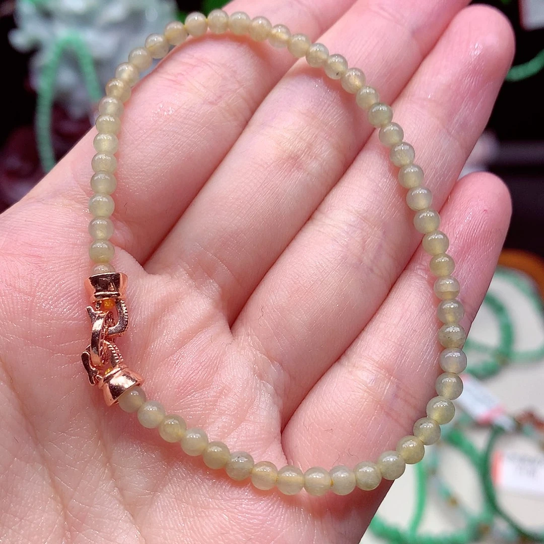 未镶嵌手链翡翠翡翠