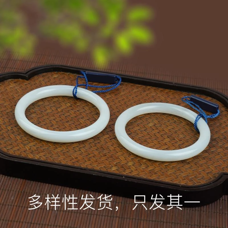 【香掌柜】白玉手镯【多样性发货，发一件】