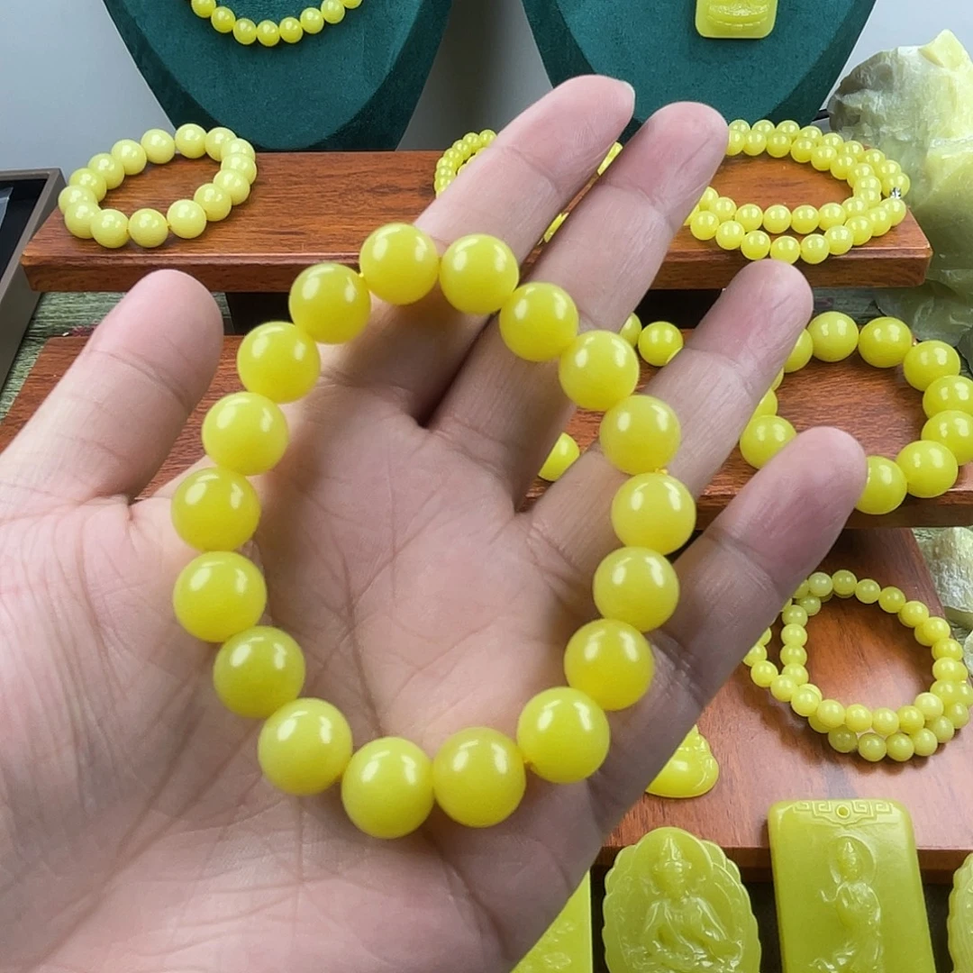 只***缘新疆若羌黄口手串