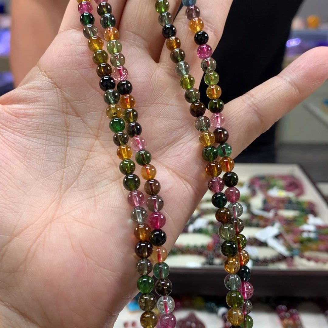 手链未镶嵌碧玺多样性发其一条5.5左右