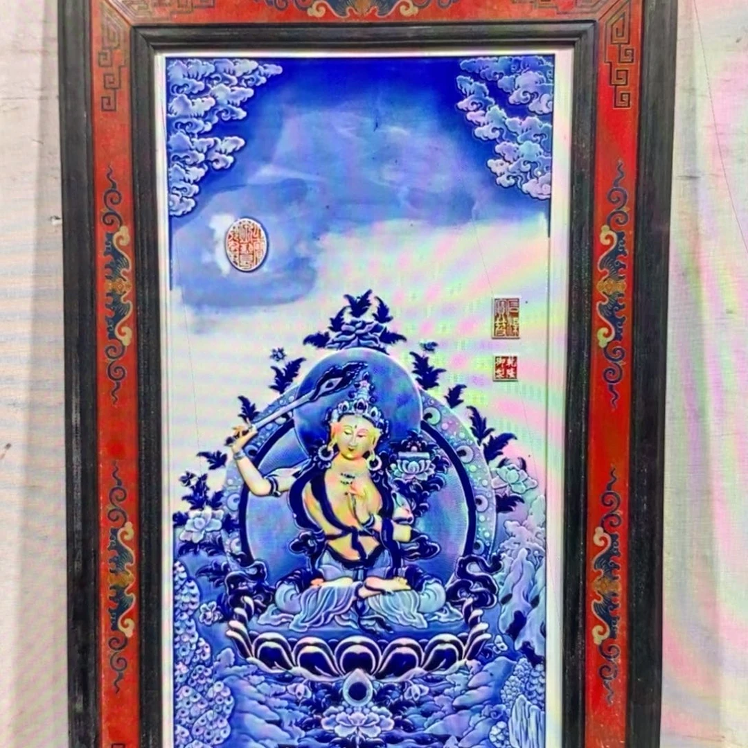 瓷片1米*60*1景德镇瓷板画柴窑烧制