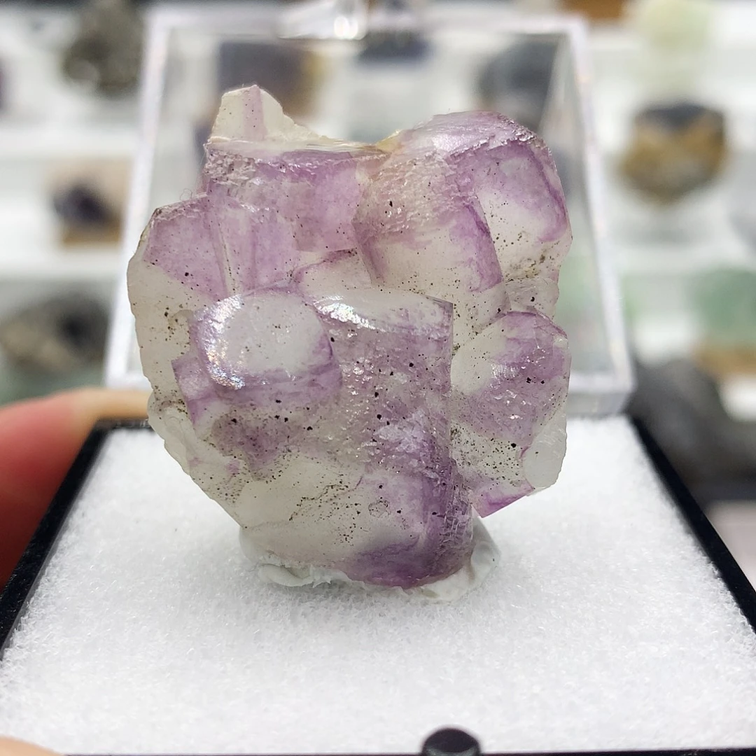 石材瑶岗仙浮生流铁紫萤石