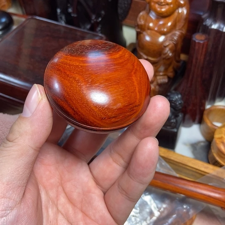 檀香紫檀（小叶紫檀）印泥盒