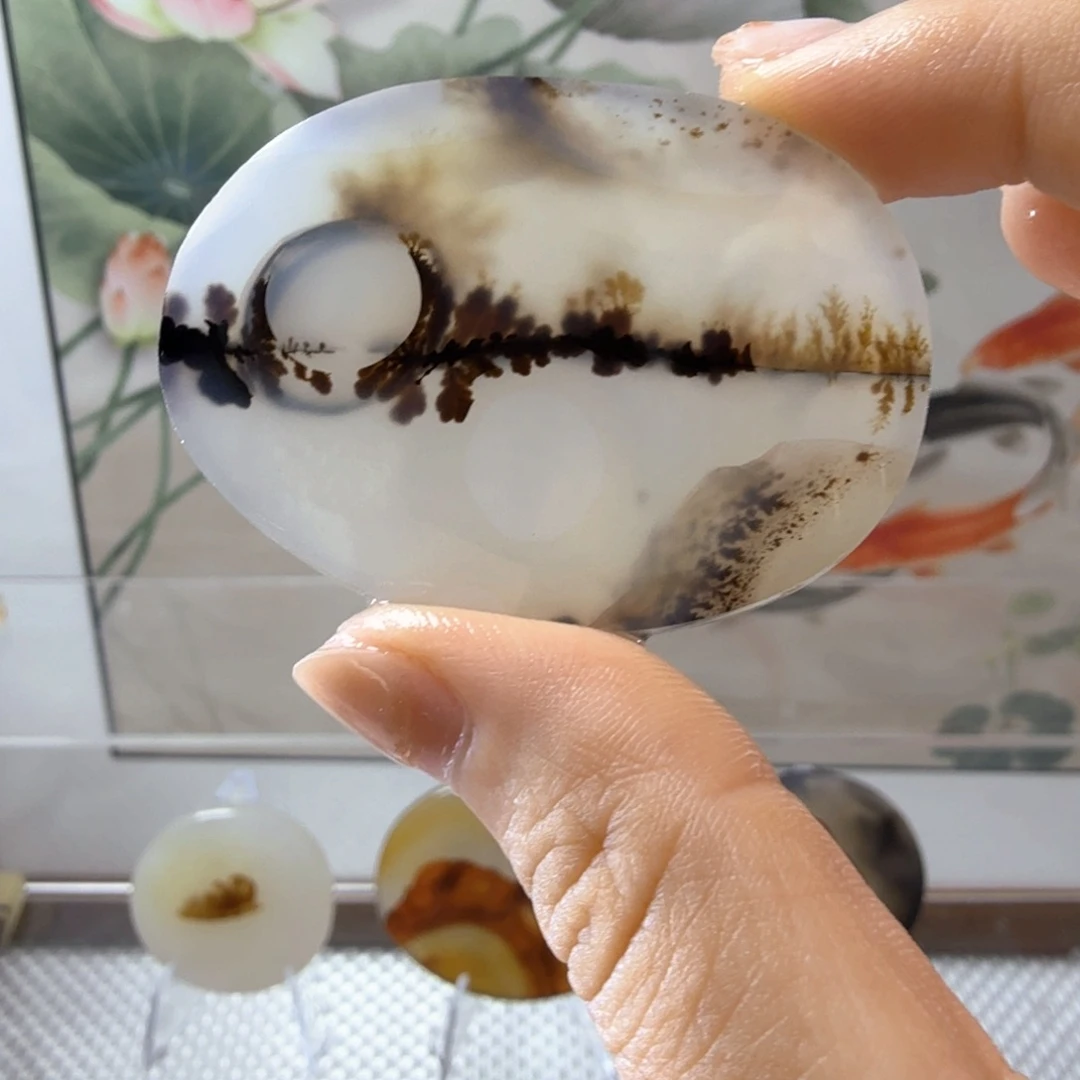 玛瑙/玉髓吊坠(不含链)未镶嵌41