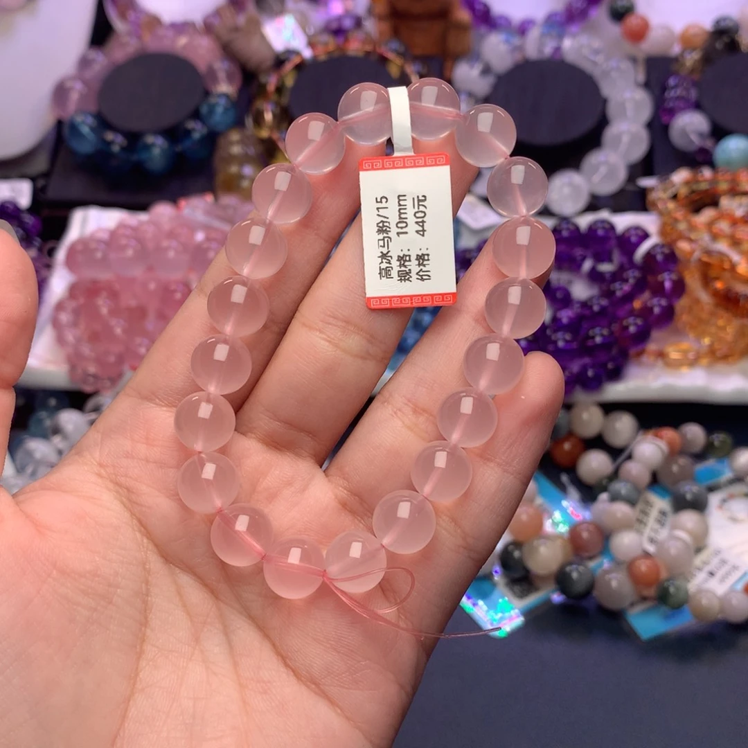 还***西水晶未镶嵌手链手链