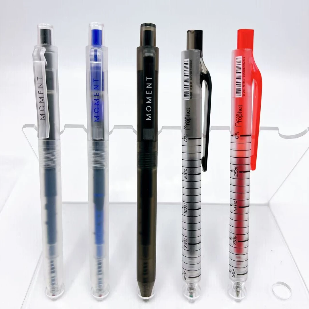 【5支】1黑1红鸭先知小鸭先行+2黑1蓝东米瞬影-掉封蜡不售后!慎拍!