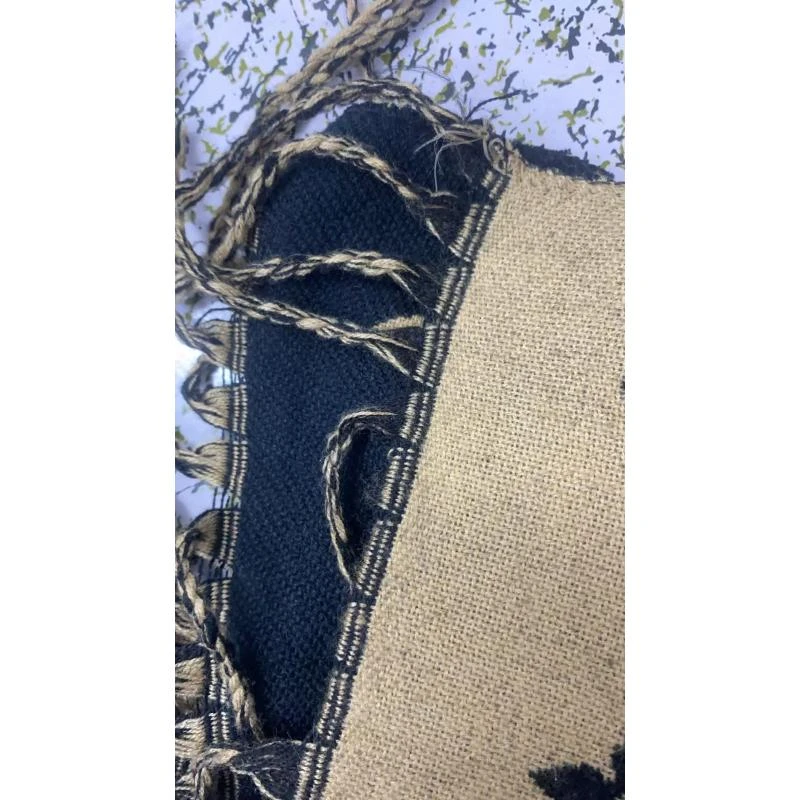 潮流打造女士披肩围巾 SJ 10361 黑棕色