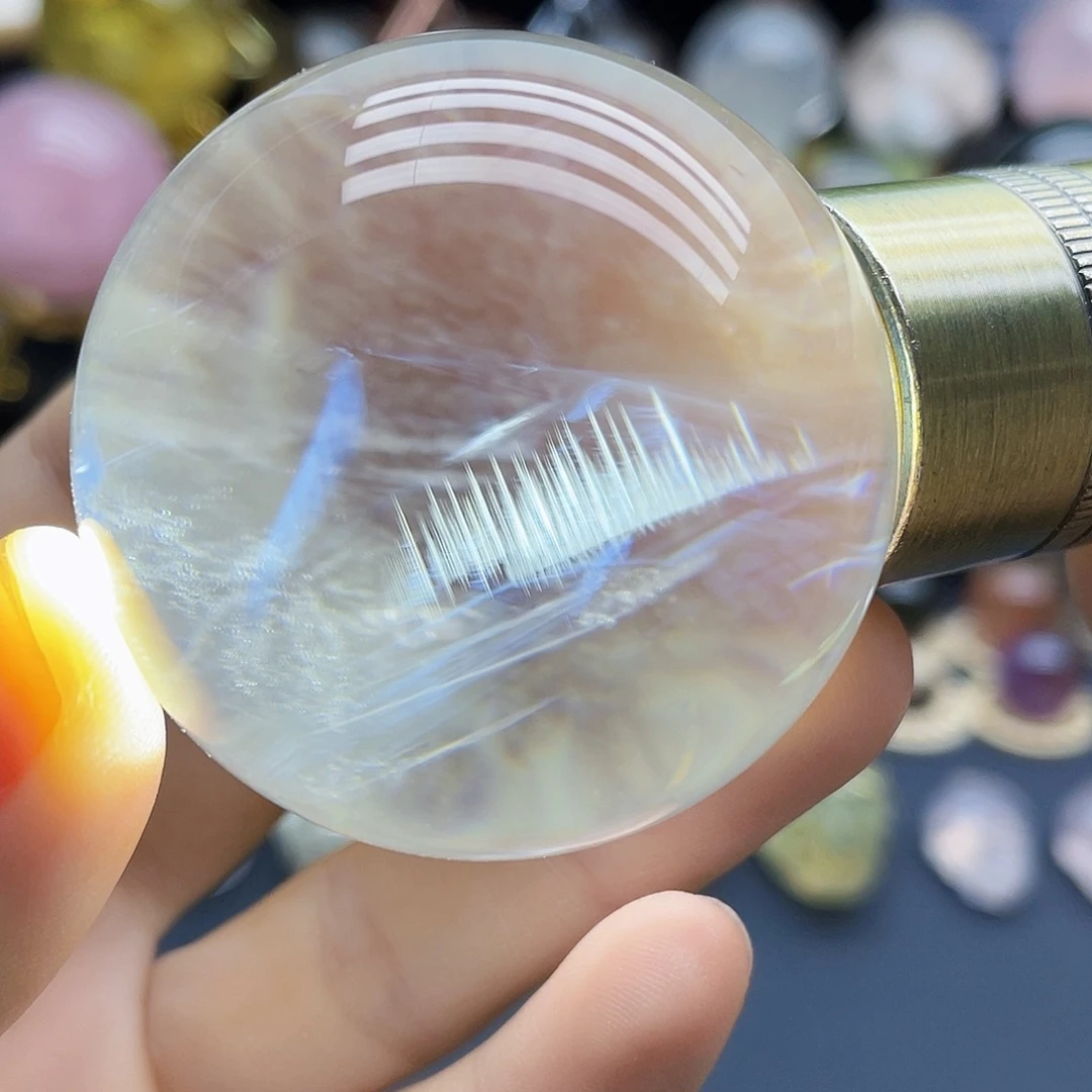 未镶嵌珠宝半成品水晶天然水晶47mm