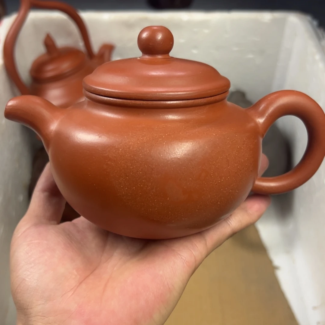 茶壶紫砂宜兴原矿紫砂壶300毫升容量