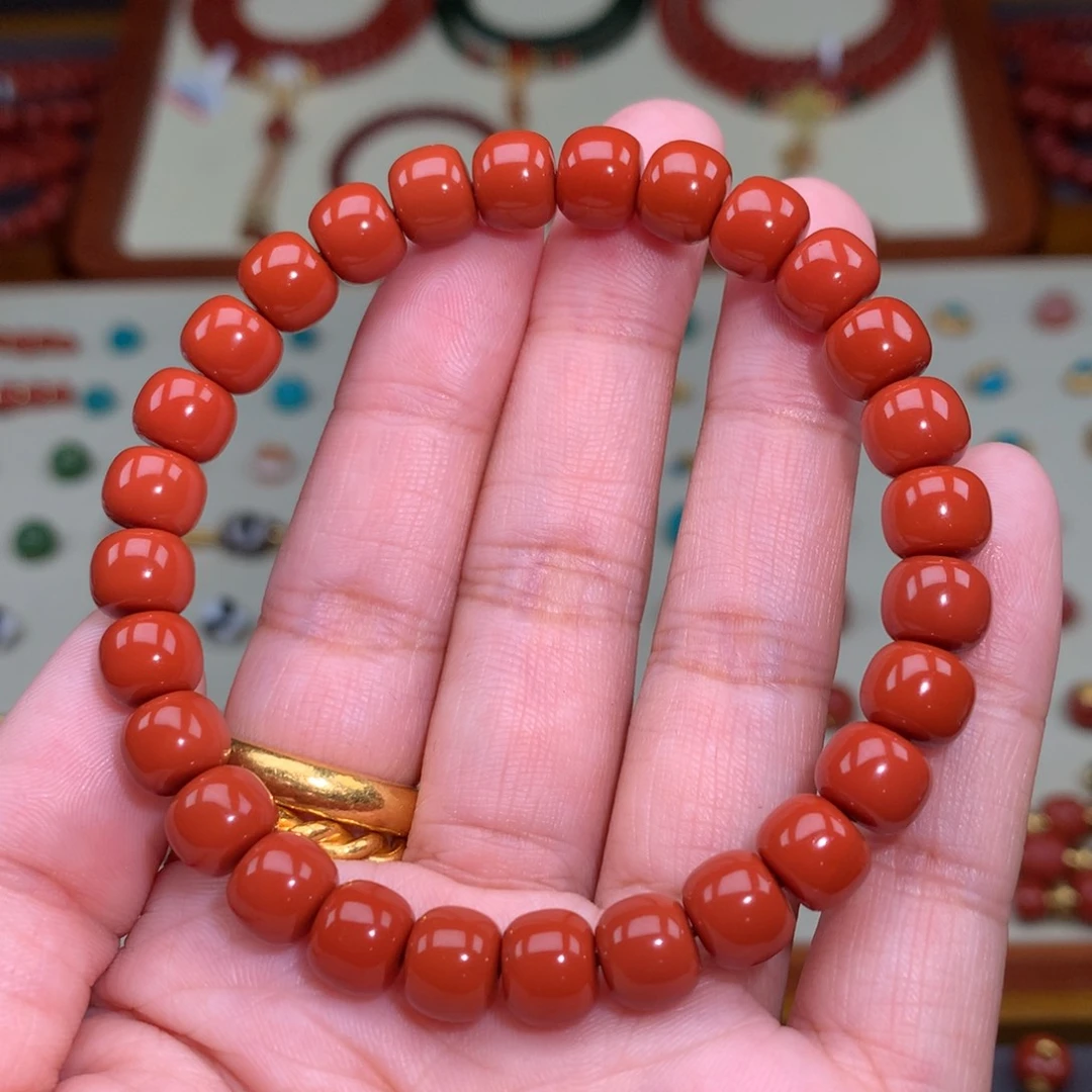 南红玛瑙未镶嵌颈饰