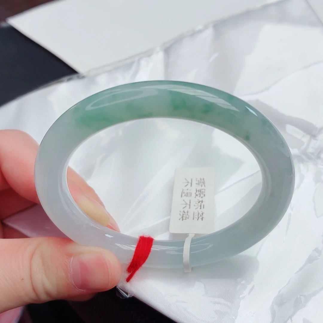 翡翠未镶嵌手镯天然翡翠A货