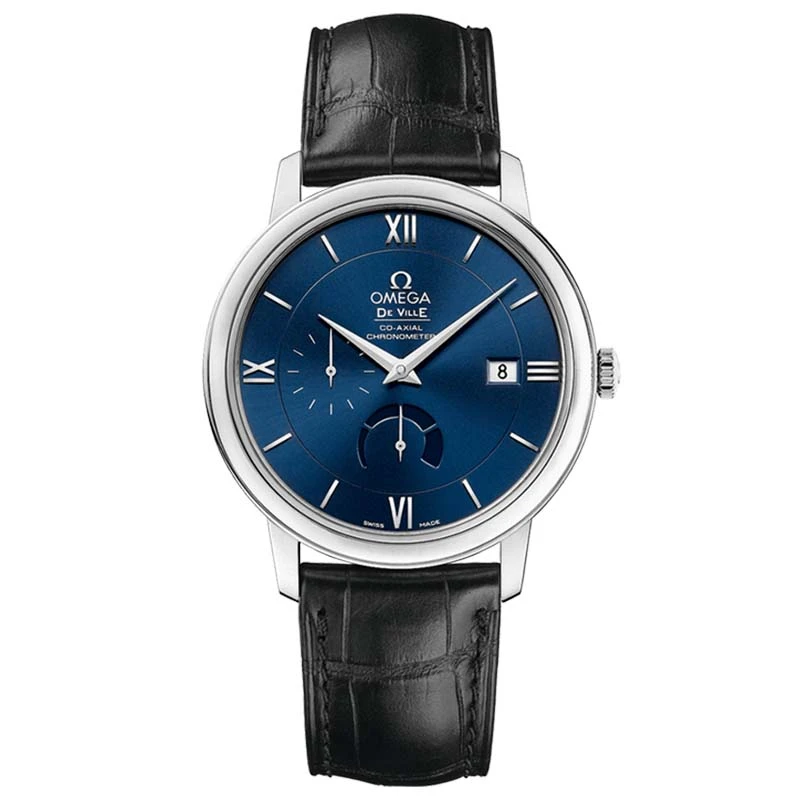 99新 Omega/欧米茄 碟飞/自动机械/表径39.5mm蓝盘时尚男表保卡