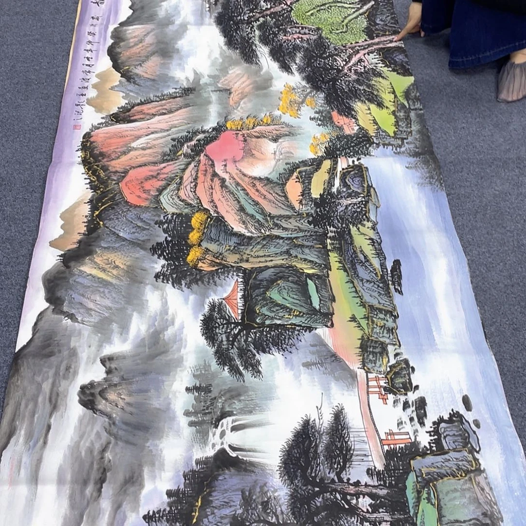 国画作品小姐姐放漏…