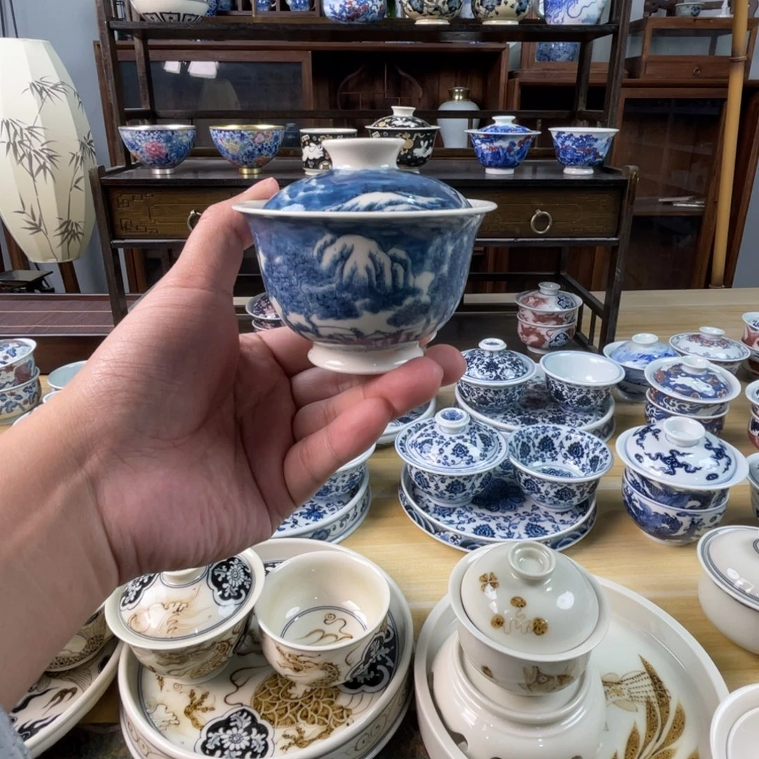 景德镇手工手绘茶具