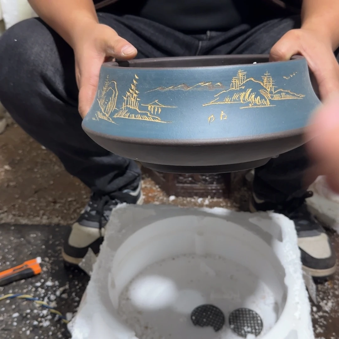 花盆紫砂口径20.10口径