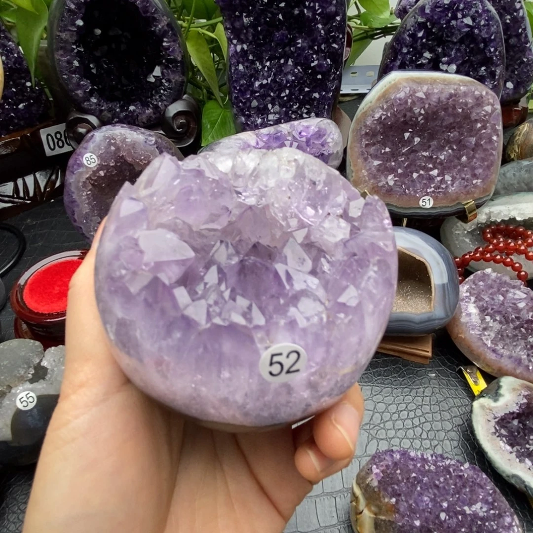 大型摆件（非配饰）紫晶未镶嵌