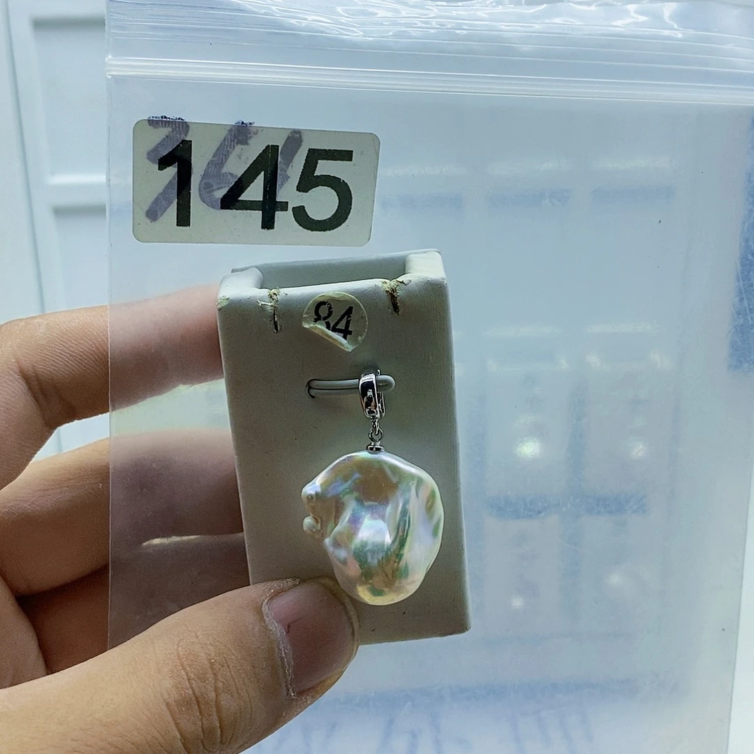 颈饰合金淡水珍珠