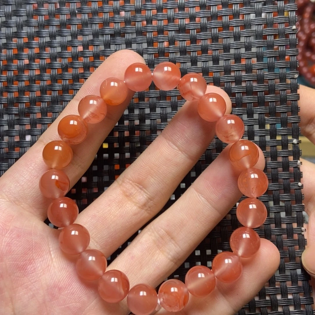 南红玛瑙未镶嵌手串9mm