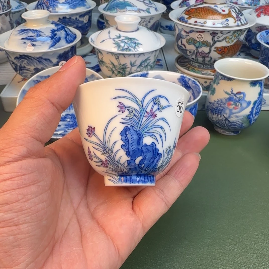 纯手绘纯手工茶具56