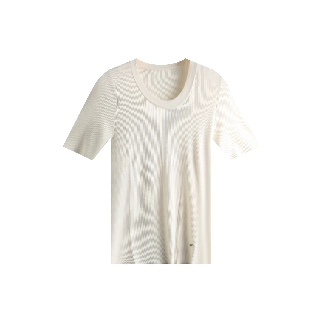 新款针织桑蚕丝衬衫上衣 ZY-S3377