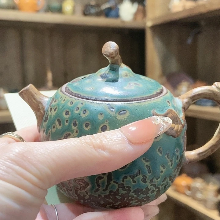 柴烧老岩泥高端茶器