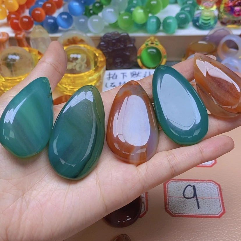 【闪购商品】玛瑙/玉髓颈饰未镶嵌泈*