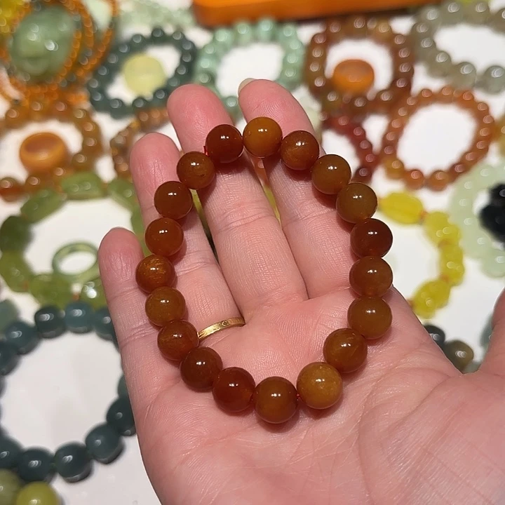 蛇纹石玉未镶嵌手串