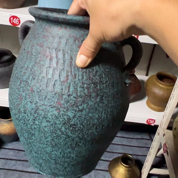 粗陶盆默认打孔高24口13