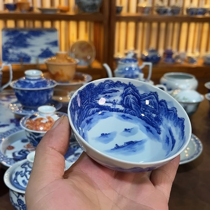 錡镇堂手工手绘绘杯