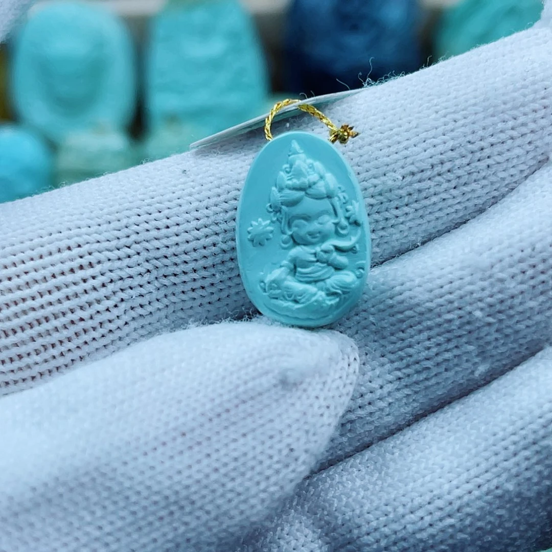 绿松石未镶嵌珠宝奇石