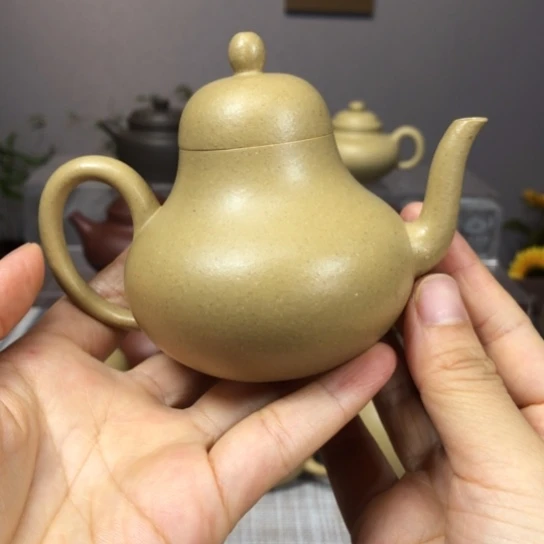 茶壶紫砂存****6微瑕思婷150cc梨皮绿