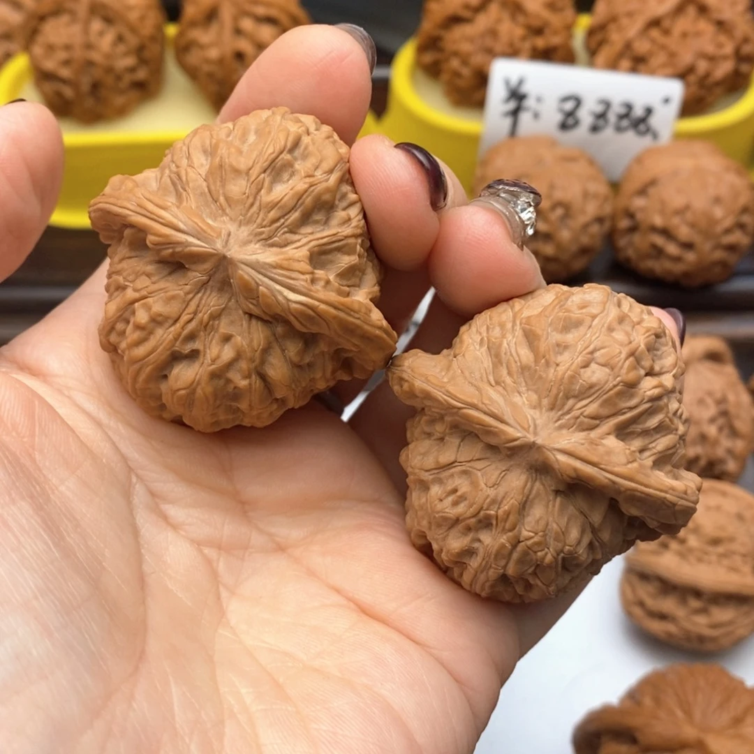 文玩核桃把件43尺南瓜墩