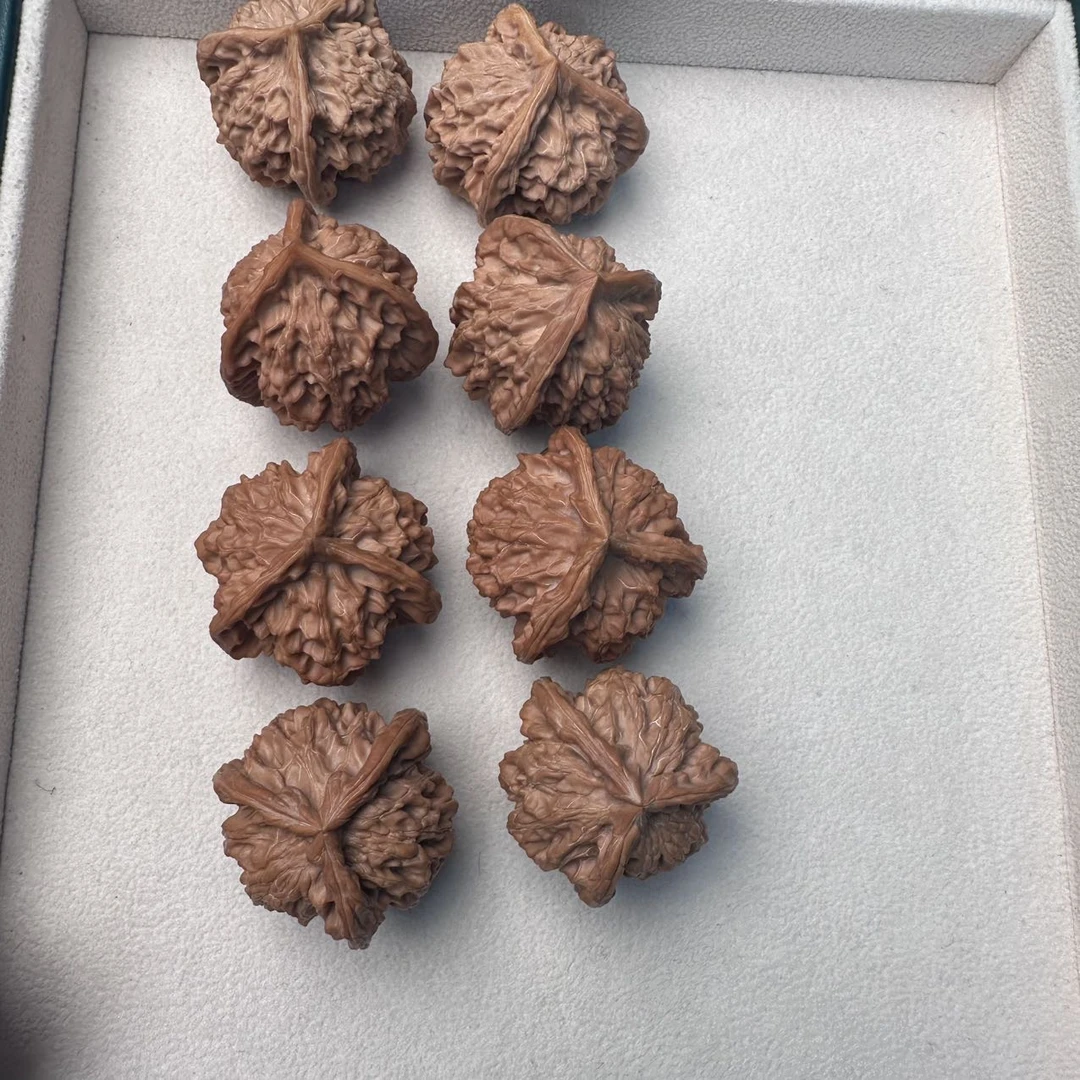 【曹掌柜精选】12 G93354-盘山三棱核桃-多样性发一对-尺寸不一