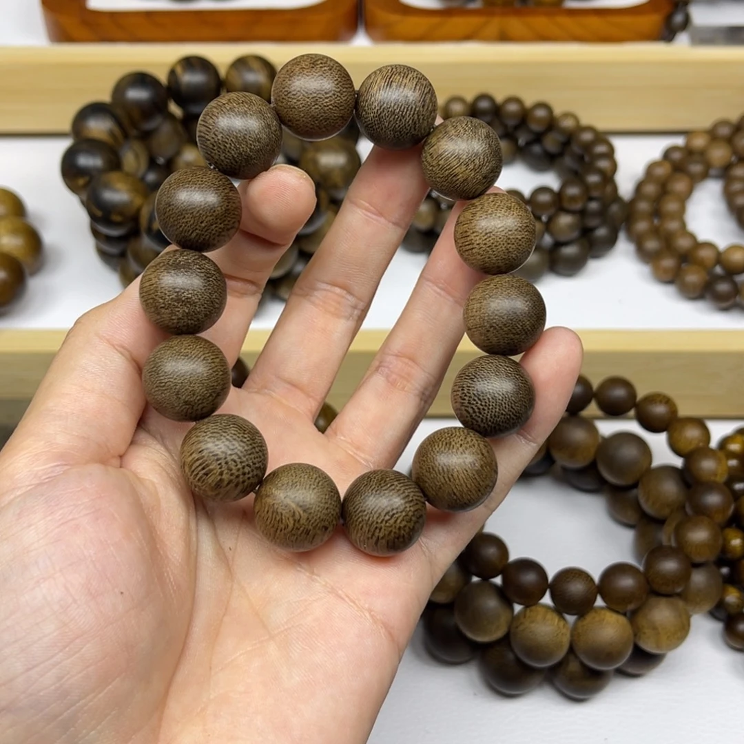 生***招沉香手串越南芽庄白棋楠1.6