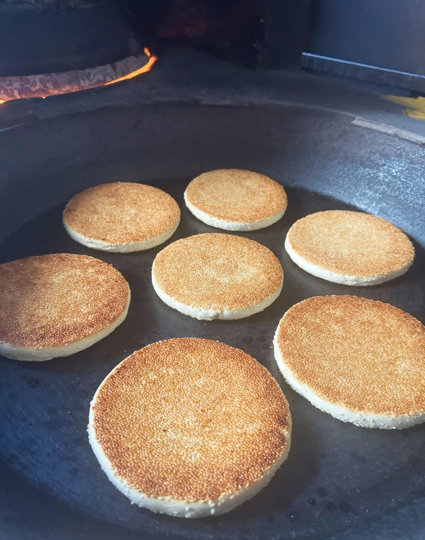 安徽太湖传统美食老式月饼麻饼中秋团圆饼